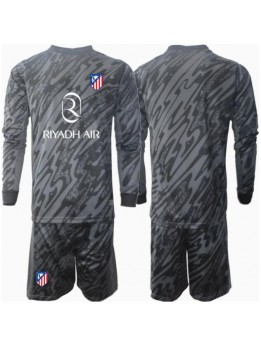 Atletico Madrid Målvakt Replika Hemmakläder Barn 2024-25 Långärmad (+ byxor)